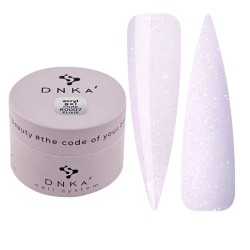 DNKa Akrylożel do paznokci fioletowy z drobinkami  0007 Elixir 30ml