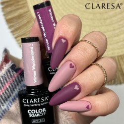 Claresa Lakier Hybrydowy Winter Wonderland 1 Fioletowy 5g