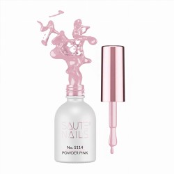 Saute Nails Lakier Hybrydowy 8ml S114 Powder Pink