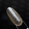 Saute Nails Lakier Hybrydowy 8ml S127 Gold złoty z drobinkami półtransparentny