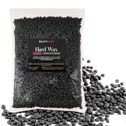 wosk bezpaskowy czarny 1kg granulki