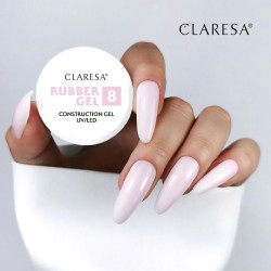 Claresa Rubber Gel 08 Żel Budujący 45g