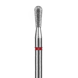 Staleks Frez Diamentowy Płomyk Mini FA120R023/5 czerwony