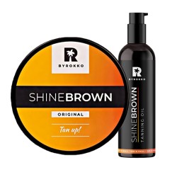 Zestaw Byrokko Shine Brown + Olejek Opalający 150ml