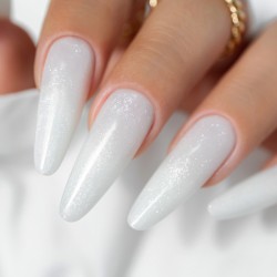 Saute Nails Żel One Touch Glitter Milky White 30g