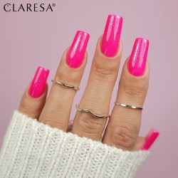 Claresa Lakier Hybrydowy 4 Funky Disco 5g Ciemny Róż
