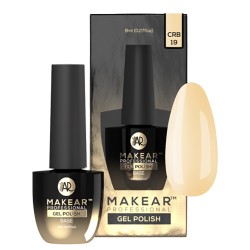 Makear Baza Kauczukowa Color Rubber Base 8ml CRB19 Nude Yellow