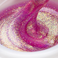 Elarto Żel Budujący Brokatowy Candy Magic 15g Pink