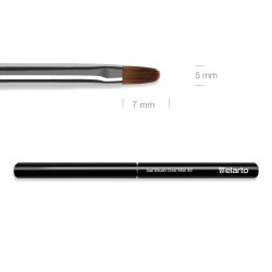 Elarto Pędzel Do Żelu Gel Brush Oval Mini nr2