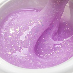 Elarto Żel Budujący Z Drobinkami Luminous 15g Lavender