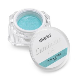 Elarto Żel Budujący Z Drobinkami Luminous 15g Turquoise