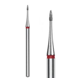 Staleks Frez Diamentowy Płomyk Mini Czerwony FA12R010/3