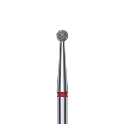 Staleks Frez Diamentowy Kulka Czerwona FA01R025