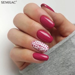Semilac Lakier Hybrydowy 066 Glossy Cranberry 7ml