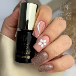 Boska Nails Lakier Hybrydowy 392 BFlash Gold 6 ml