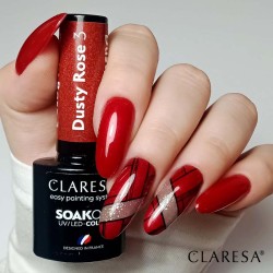 Claresa Lakier Hybrydowy Dusty Rose 3 5G