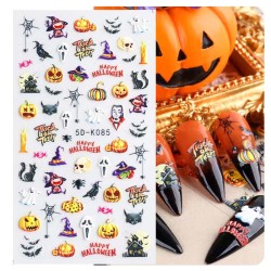 Naklejka Na Paznokcie 5D K085 Halloween