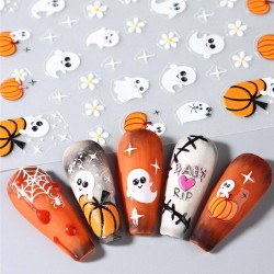 Naklejka Na Paznokcie 5D PRO-053 Halloween