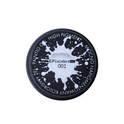 Excellent PRO Żel Do Zdobień Painting High Pigment 5g 001 Biały