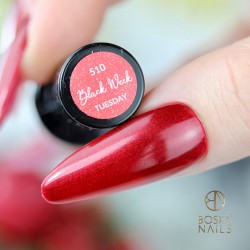 Boska Nails Lakier Hybrydowy 510 Tuesday 6ml Black Week