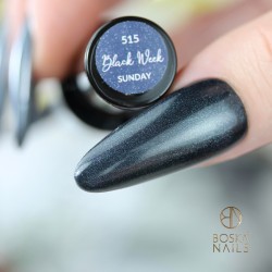 Boska Nails Lakier Hybrydowy 515 Sunday 6ml Black Week