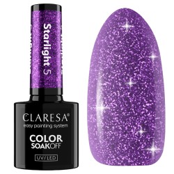 Claresa Lakier Hybrydowy Starlight 05 Z Flashem 5g Kolekcja Limitowana| LaDiosa.pl