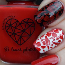 B. Loves Plates Lakier Do Stempli BLP11 B. a Strawberry Czerwony 10ml