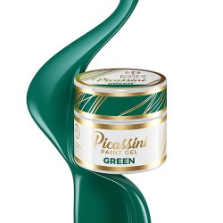 Żel Do Zdobień Paznokci Boska Nails Paint Gel Picassini Zielony 5ml LaDiosa.pl
