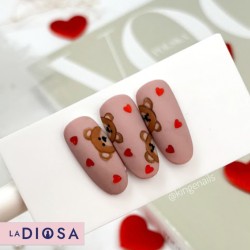Zestaw Manicure Paznokcie Na Walentynki