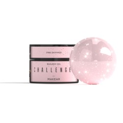Makear Żel Budujący Challengel Pink Shimmer HG13 15ml