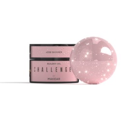Makear Żel Budujący Challengel Rose Shimmer HG14 15ml