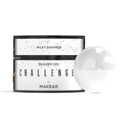 Makear Żel Budujący Challengel Shimmer Milky HG11 50ml