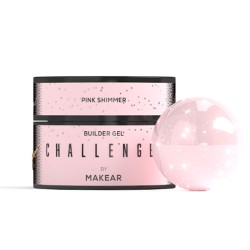 Makear Żel Budujący Challengel Pink Shimmer HG13 50ml