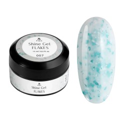 F.O.X Żel Do Zdobień Shine Gel Flakes 007 15ml