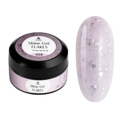 F.O.X Żel Do Zdobień Shine Gel Flakes 008 15ml