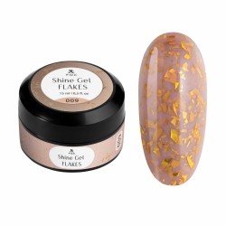F.O.X Żel Do Zdobień Shine Gel Flakes 009 15ml