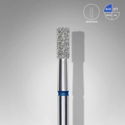 Staleks Frez Diamentowy Walec Niebieski FA20B025/6