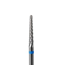 Frez z węglika spiekanego stożek niebieski EXPERT średnica 2,3 mm / część robocza 14 mm