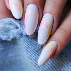 Slowianka Żel Do Zdobień Spider Hexa Gel White 5g