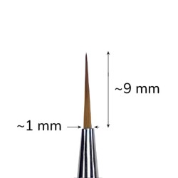 Slowianka Pędzel Zhostovo Brush 3