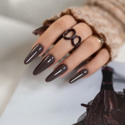 Saute Nails Lakier Hybrydowy 8ml S299 Rich Mocha