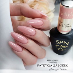 SPN Nails Żel W Butelce JellyX Creme de la Pink 8 ml