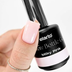 Elarto Żel Budujący W Butelce Salon Bottle Gel Milky Pink 15 ml