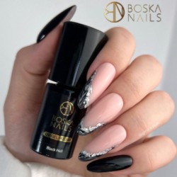Boska Nails Lakier Hybrydowy Black Hell 10ml 550