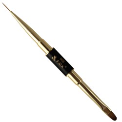 F.O.X Dwustronny Pędzelek Nail Art Double Brush 008