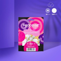 Staleks Nakładki Do Dysku PODODISC M PDFS-20-240W 50szt.