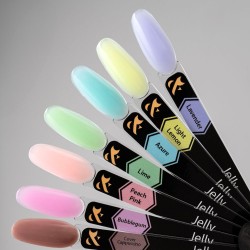 F.O.X Żel Budujący Do Paznokci Jelly Gel Azure 15 ml