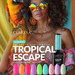 Claresa Lakier Hybrydowy Kolekcja Tropical Escape Zestaw