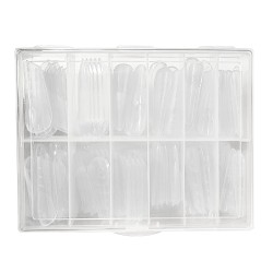 Górne Dual Formy French Clear 100 sztuk
