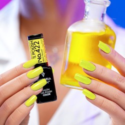 Victoria Vynn Lakier Hybrydowy 422 Hello Yellow 8ml